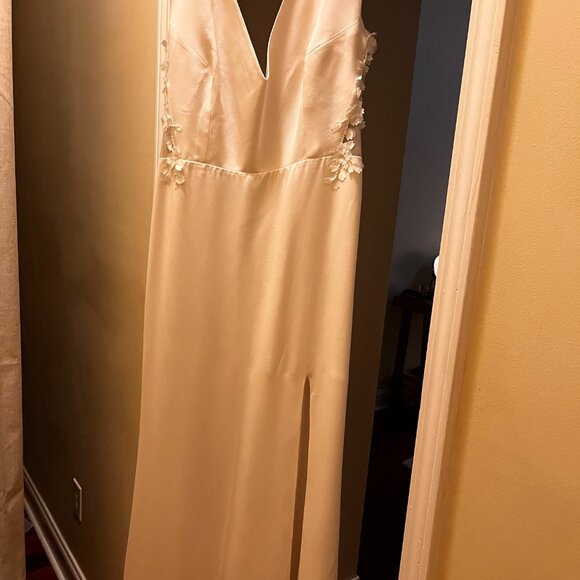 Alexandra Grecco Celia Wedding Gown Size 12 - Picture 2 of 9